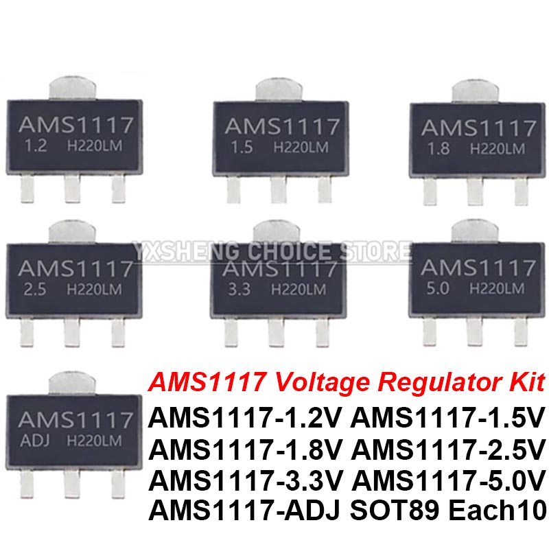 Ams1117 Module - 70 Stück = 7 Arten *