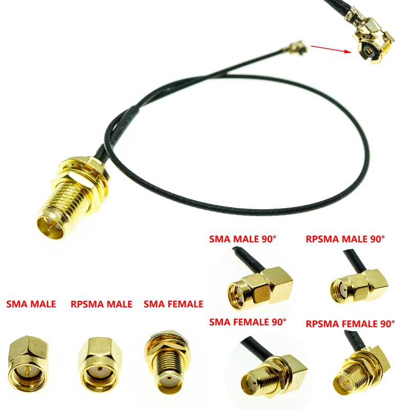 Ipex Connector - U.FL MHF1 UFL auf RP-SMA SMA