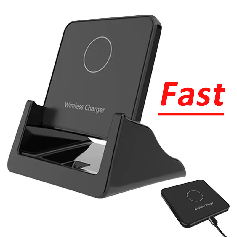 Micro Usb Cable - Kabelloses Ladegerät-Pad-Ständer für den Schreibtisch, ultradünne
