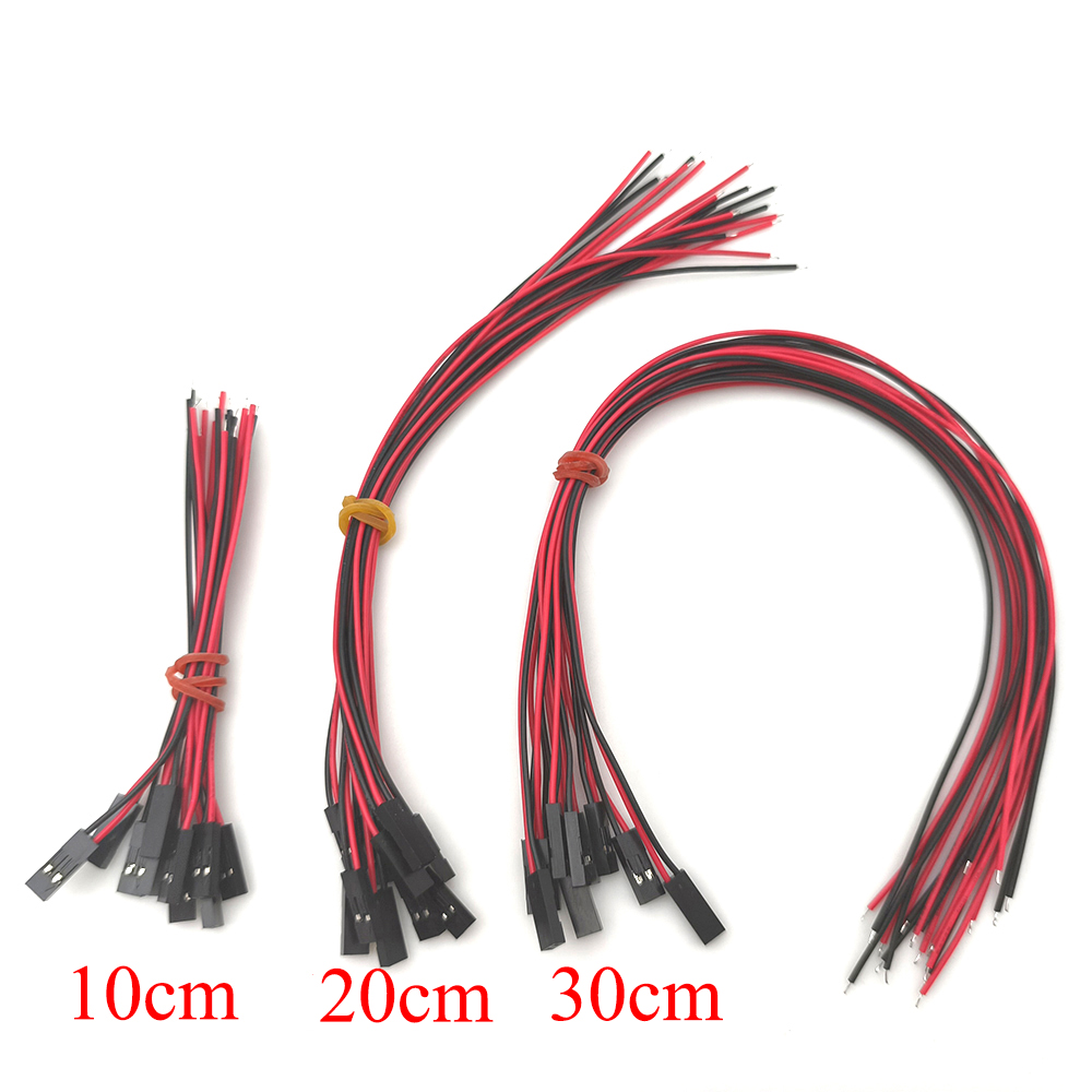 Jumper Wire Kit - 10/20Pcs 2Pin Weibliche Jumper Draht Stecker