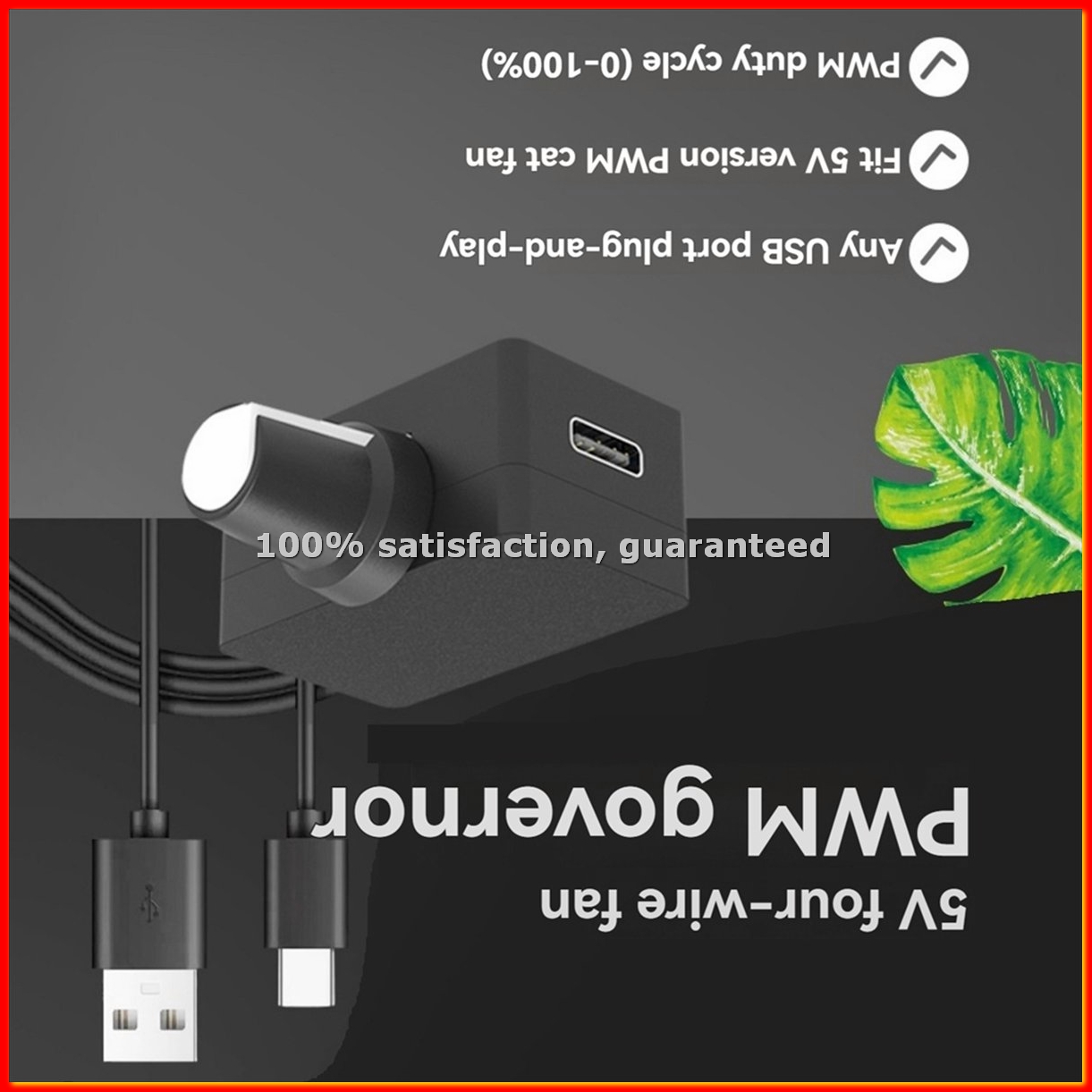 Usb C Cable - PWM-Drehzahlregler 5V 4-Pin PWM-Lüftersteuerung USB TYPE-C