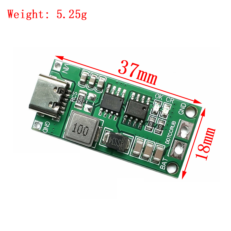 Mehrzellen 2S 3S 4S Typ-C bis  – Li Ion Charger Module Bewertung und Preis
