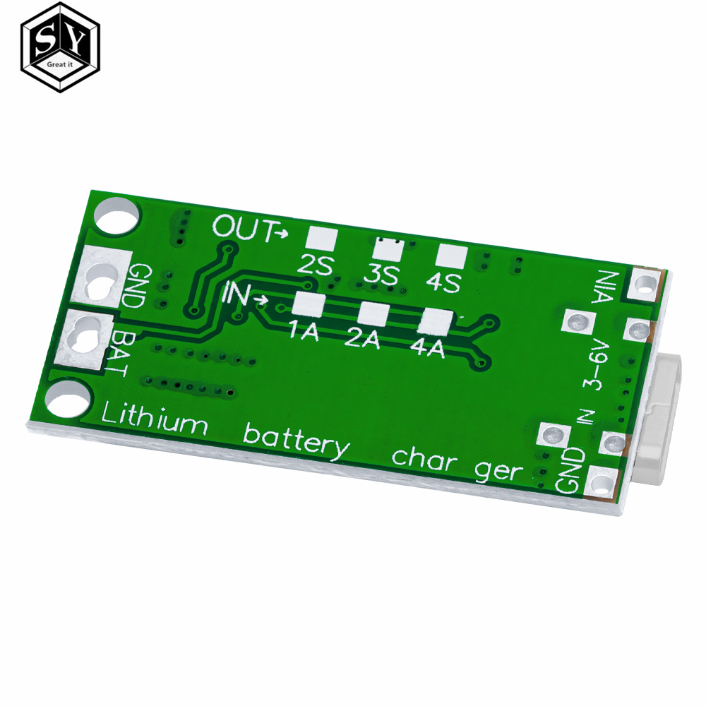 Mehrzellen 2S 3S 4S Typ-C bis  – Li Ion Charger Module Bewertung und Preis