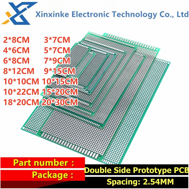 5PCS 2,54 MM 7*9CM 3cm * 7cm 5 – Pcb Prototyping Board Bewertung und Preis