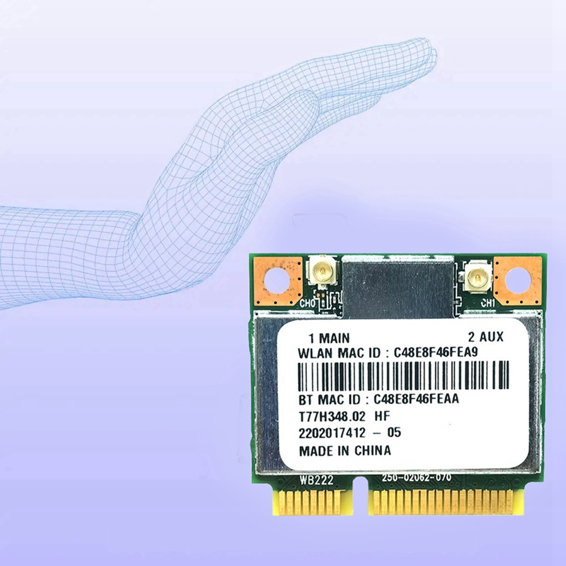 AR5B22 AR9462 WLAN-Karte + int – Antenna 2.4Ghz Bewertung und Preis