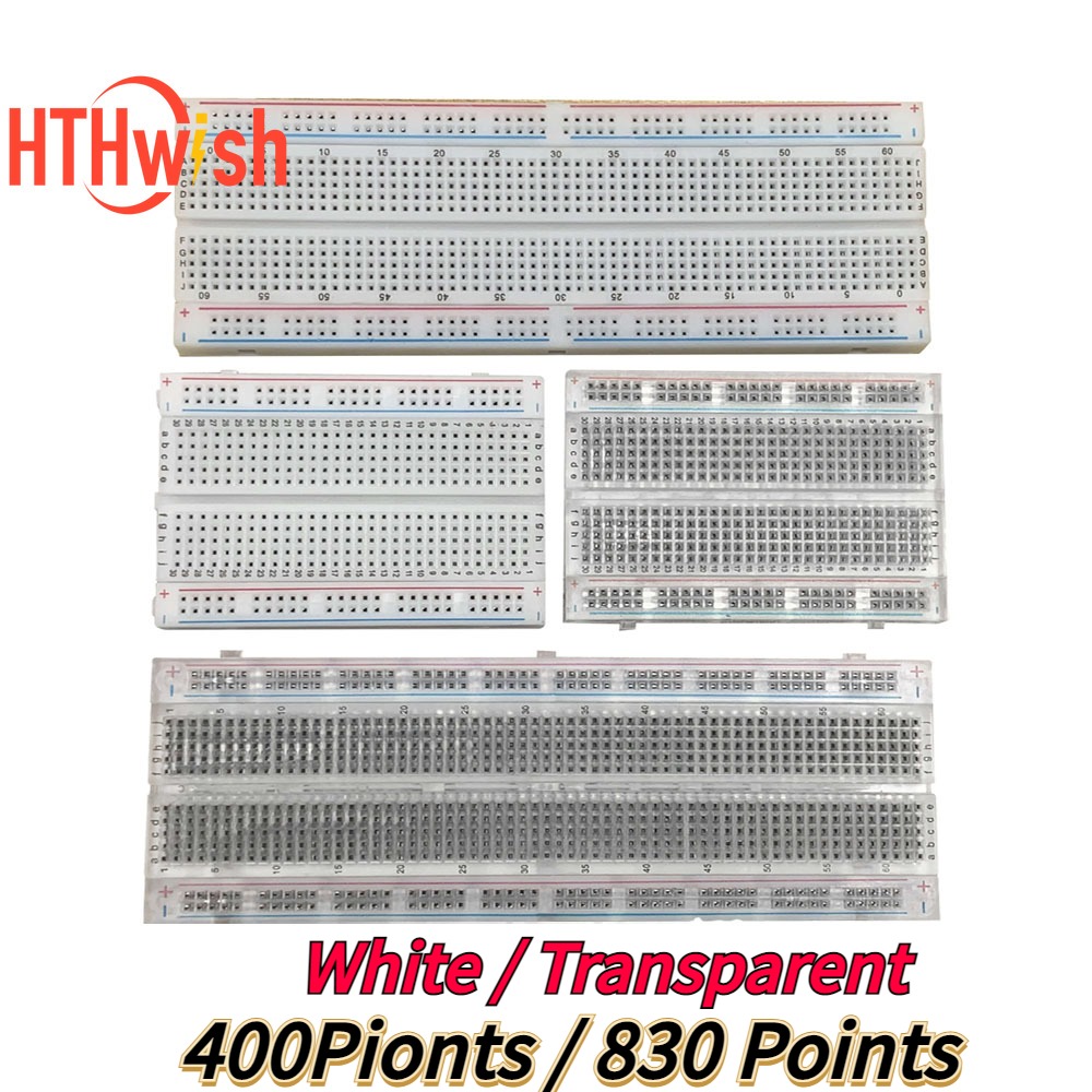 1pc 830/400 Punkte löt freies  – Breadboard 400 Point Bewertung und Preis