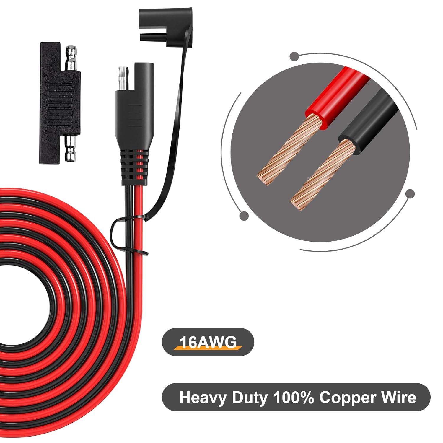 JMUYTOP 16AWG SAE-Verlängerung – Ipex Connector Bewertung und Preis