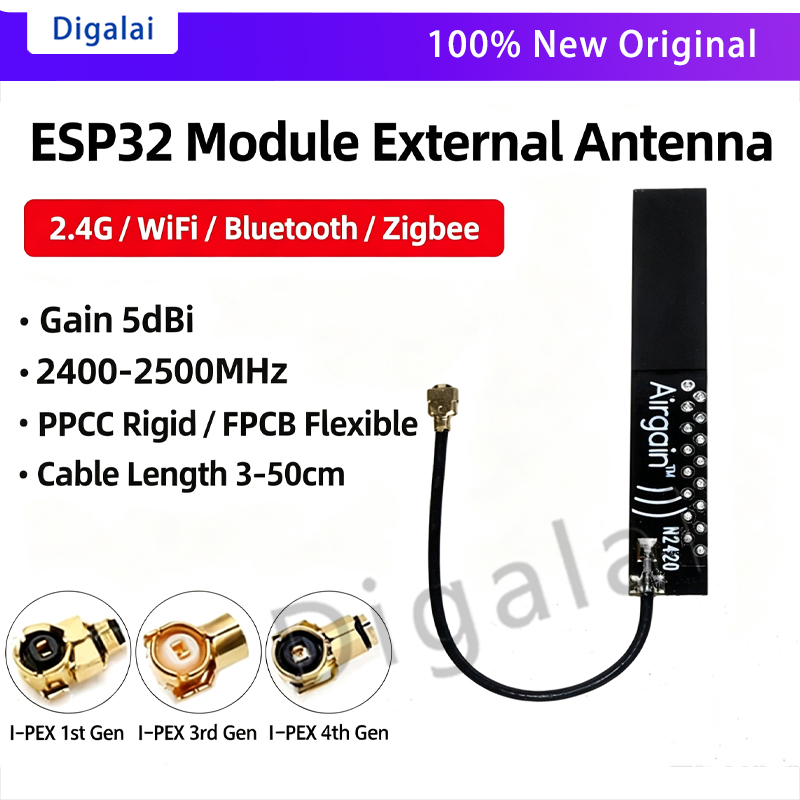 ESP32-Antenne 2,4GHz WiFi Blue – Ipex Connector Bewertung und Preis