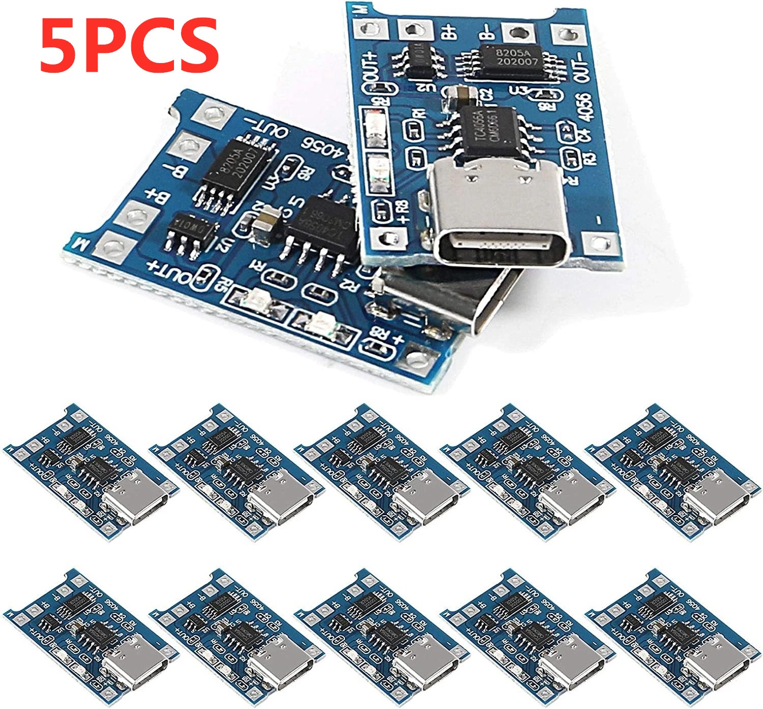 2/5 STÜCK Typ-C Micro Mini 5V1 – Tp4056 Module Bewertung und Preis