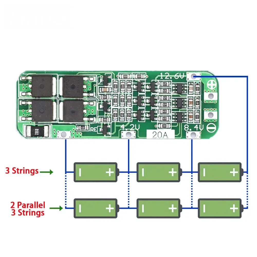 3S 20 A Li-Ion 18650 Akku BMS  – Li Ion Charger Module Bewertung und Preis