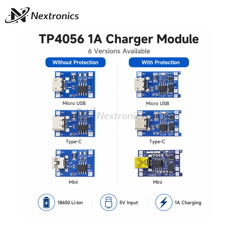 5/10 Stück 18650 Lithium-Batte – Tp4056 Module Bewertung und Preis