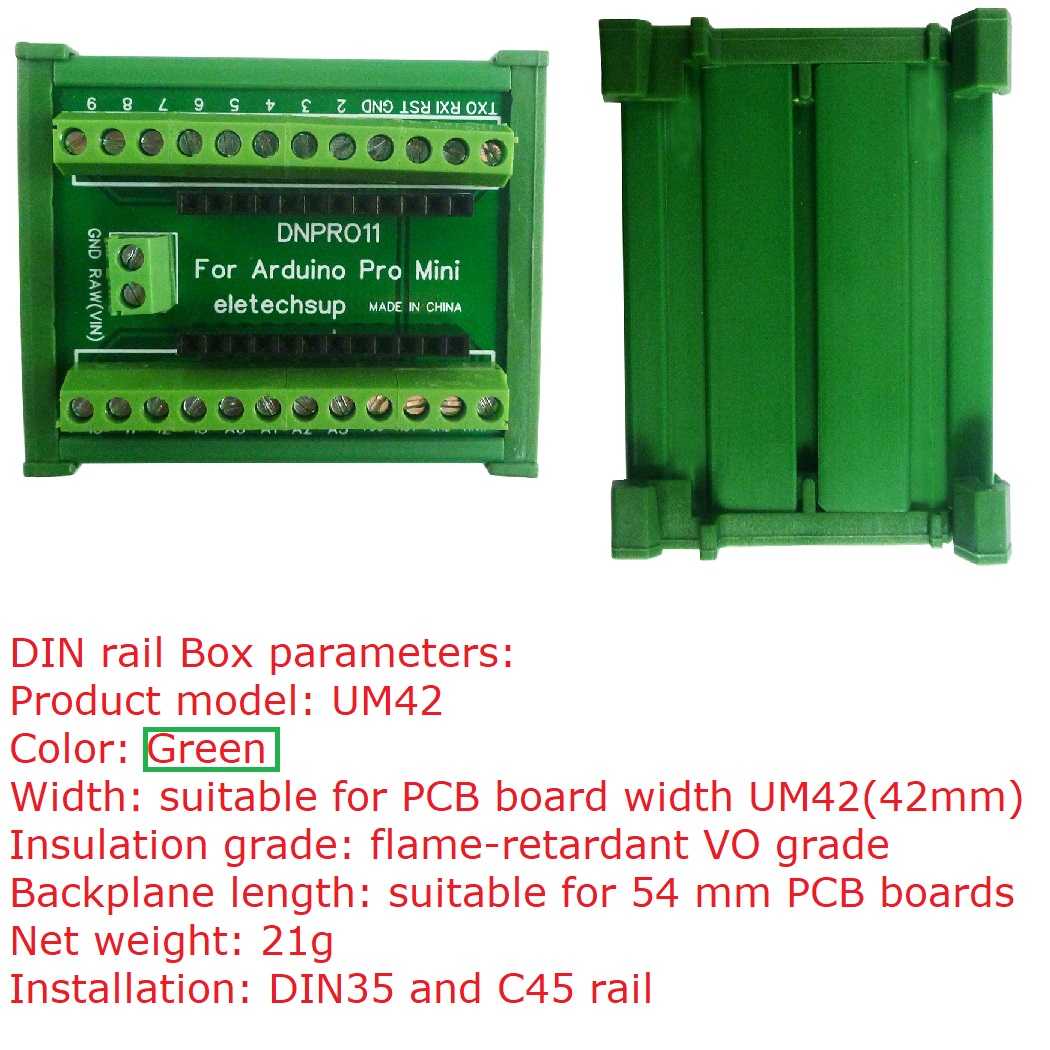 DIN-Schienen-Montage-Klemmenbl – Screw Terminal Block Bewertung und Preis